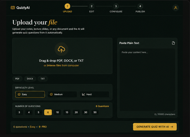 AI Quiz Generator
